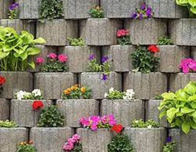 image 6 - 10 ideas creativas para decorar con bloques de cemento